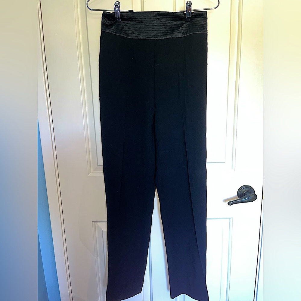 Flared formal trousers (Rena Lange)